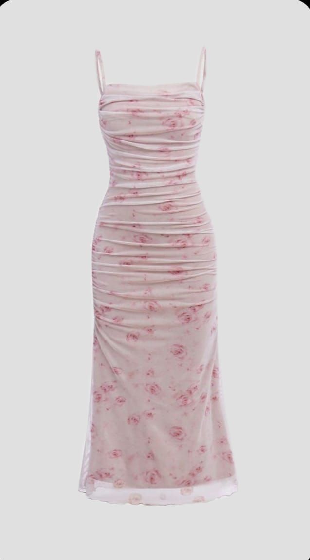 Women's Taupe Satin Ruched Side Slit Maxi Dress