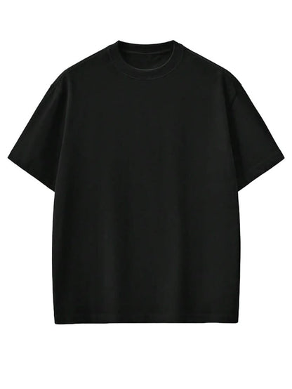 Unisex Beige Essential Crew Neck T-Shirt